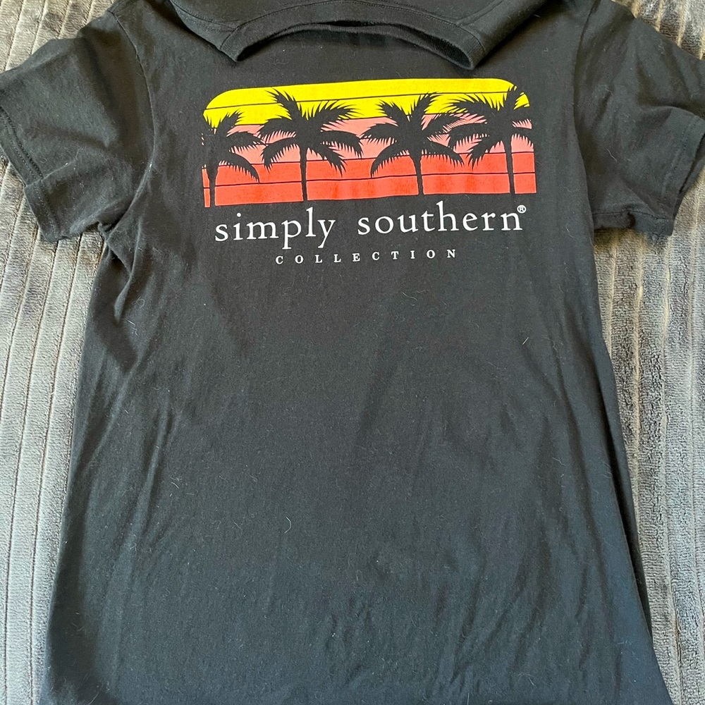 Simply Southern Black Dog Tee